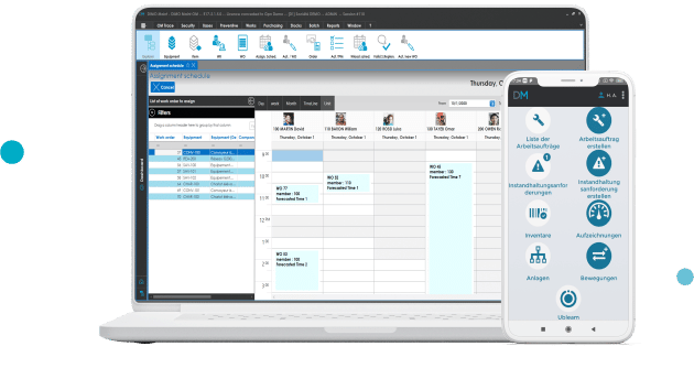 Die CMMS-Lösung, die sich an Ihre Wartungsprozesse anpasst