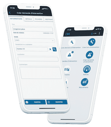 Das DimoMaint CMMS wurde für Wartungstechniker entwickelt.