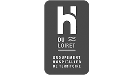 logo der gruppe hospitalier du loiret